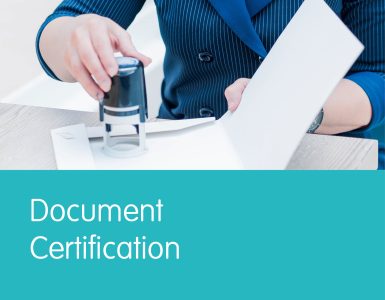 Document Certification - YLP