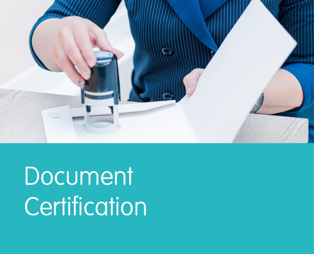 Document Certification - YLP